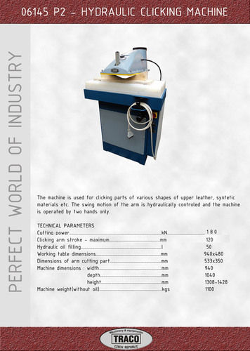 Hydraulic Clicking Machine