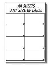 Premium Blank Laser Printer Labels