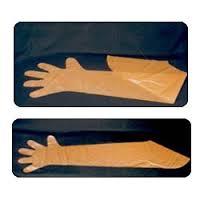 Orange Disposable Gloves