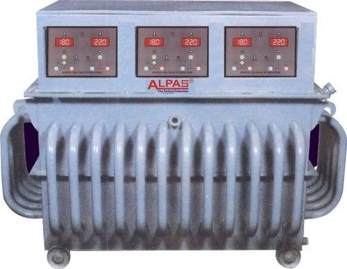  एयर कूल्ड और ऑयल कूल्ड ALPAS सर्वो वोल्टेज स्टेबलाइजर्स 2KVA से 1000KVA 