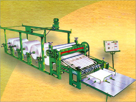 Non Woven Roll To Sheet Cutting Machine