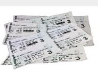 Cinema Tickets Labels