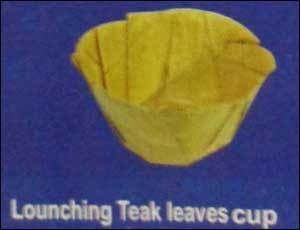 Lounching Teak Leaves Cup 