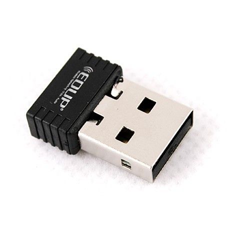 Smallest Mini WiFi USB Nano Wireless Adapter 802.IIN with 150 Mbps Speed