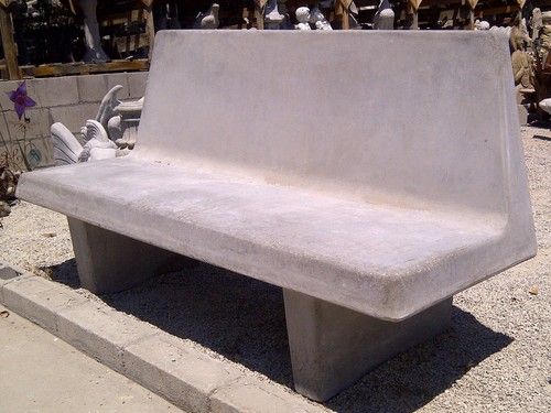 Outdoor Cement Bench