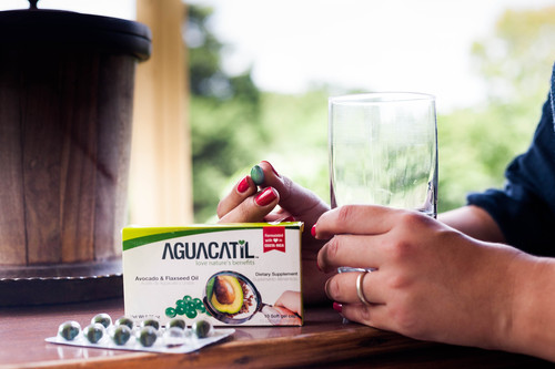 अगुआकाटिल एवोकैडो ऑयल और फ्लैक्ससीड ऑयल सॉफ्टगेल्स