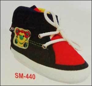 Black And Red Baby Whistle Boots Back Material: Woven Back