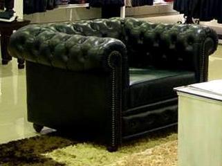 Leather Chester Fill Sofa