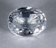 White Zircon Gemstone