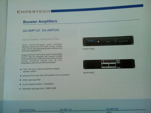 Booster Amplifier