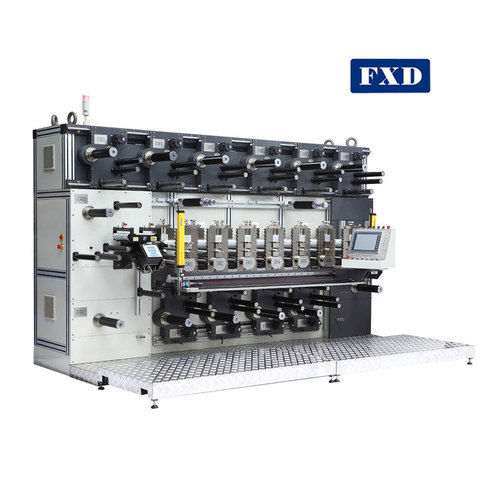 Adhesive Lable Rotary Slitting And Die Cutting Machine