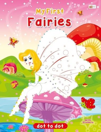 Fairies Dot To Dot Activity Book