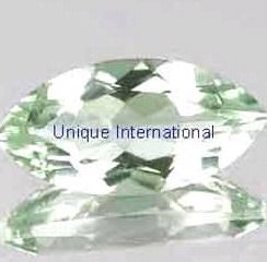 Green Amethyst Marquise Cut Gemstone