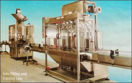 Auto Filling And Capping Line