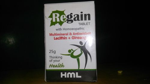 Regain Mutimineral And Antioxidant Homoepathic Tablet