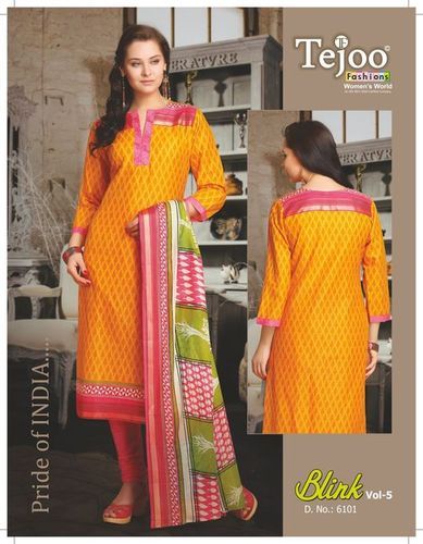 Designer Cotton Unstitch Suit