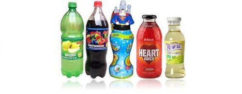 PVC Shrink Labels For Soft Drink Bottles
