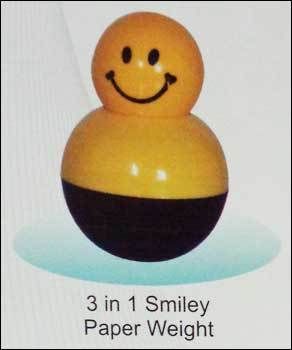 3 in 1 Smiley Paper Weight