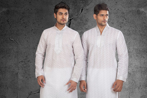 Chikan Mens Kurta