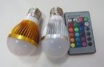 LED RGB Bulb Light (GU10 E27) 