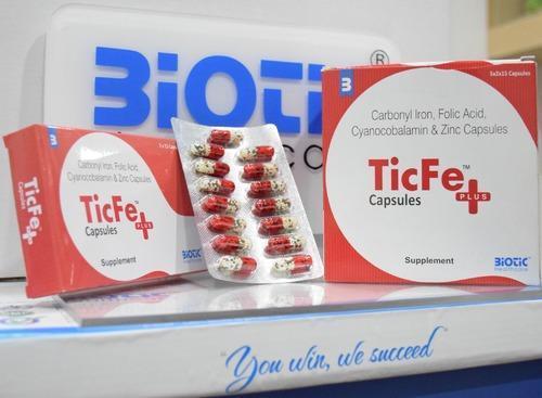 Carbonyl Iron, Folic Acid and Zinc Tablets