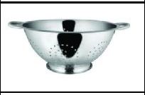 Deep Colander - Premium Quality Stainless Steel, Durable Design for Efficient Draining and Straining