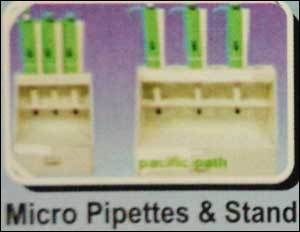 Micro Pipettes And Stand