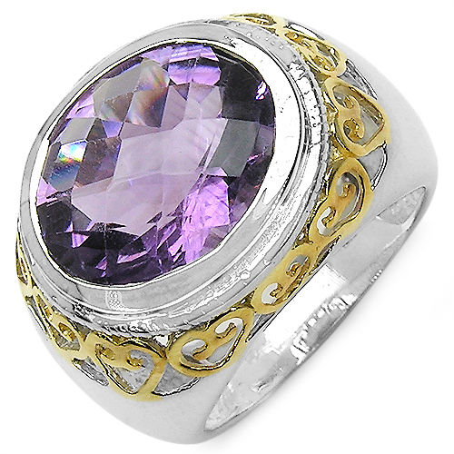 Amethyst .925 Sterling Silver Ring