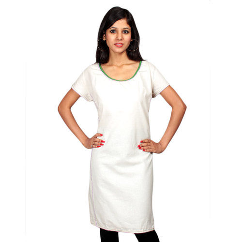 Round Neck Cotton Kurti