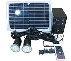 Solar Home Lighting System