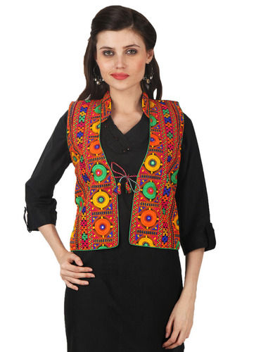 Embroidered Women Long Length Jacket Age Group: 12+