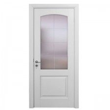 Modern Matte Lacquer Interior Glass Door (MSJD08)