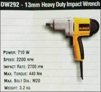 13mm Heavy Duty Impact Wrench (Dw292)