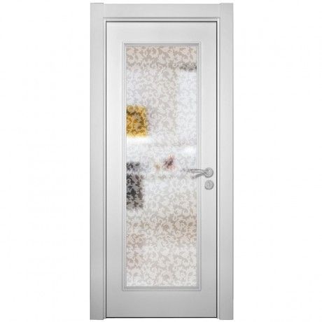 Modern Matte Lacquer Flat Interior Glass Door (Msjd44)