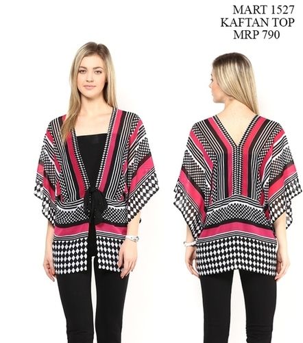 Printed Kaftan Top