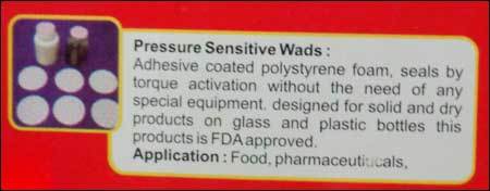 Pressure Sensitive Wads