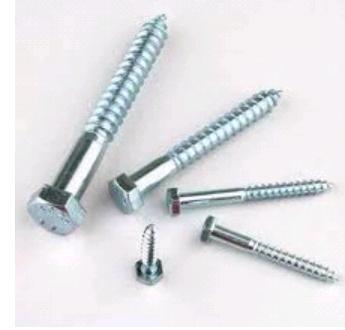 Hex Head Wood Screws