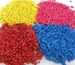 Red Plastic Granules