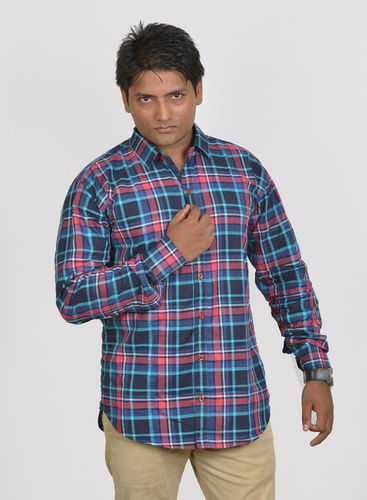 Mens Slim Fit Patterned Shirts 