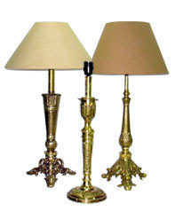 Vintage Art Table Lamps