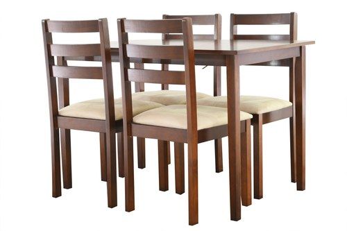 Nesta Chevron Dining Table With 4 Chairs
