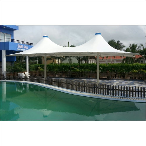 Double Conic Tensile Structure Awnings