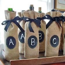 Jute Wine Bag