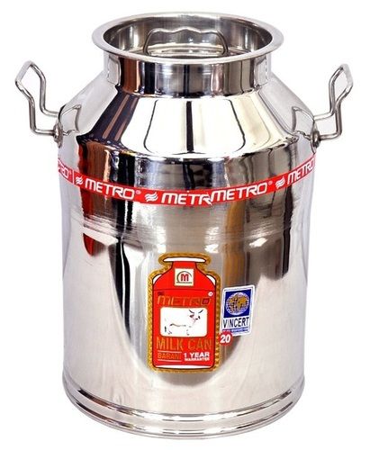 20 Litre Stainless Steel Milk Can