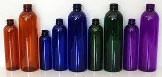 Colored Plastic Bottles