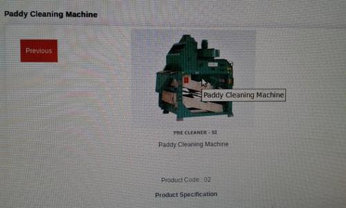 Paddy Cleaning Machines