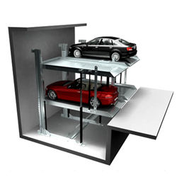 Pit Level Parking System