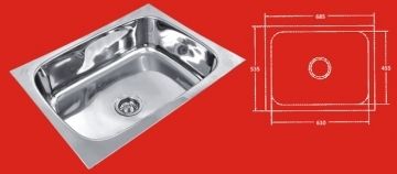 Single Bowl Kitchen Sink (ADT 012)