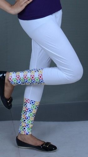 Polished Ankle Length Printed Leggings