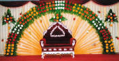 Stage Decoration Services - Fresh Floral Arrangements, Elegant Props for Parties and Marriages